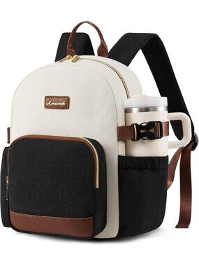 Stylish Mini Backpack Purse for Women with Large Tumbler Holder - Perfect for